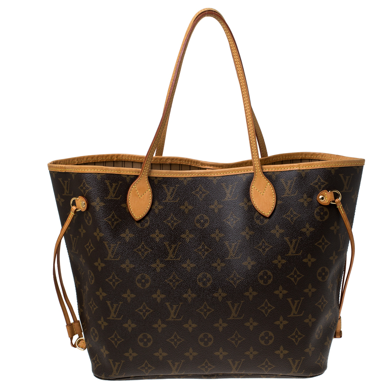 Louis Vuitton Monogram Canvas Neverfull MM Bag