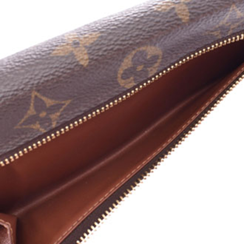 

Louis Vuitton Monogram Canvas Eugenie Wallet, Brown