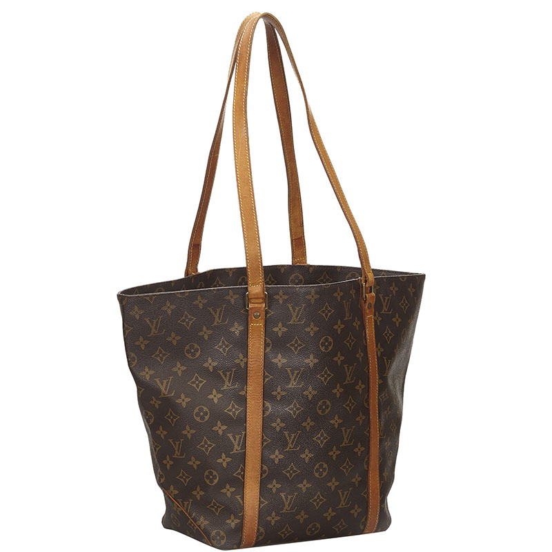 

Louis Vuitton Monogram Canvas Sac Shopping Tote, Brown