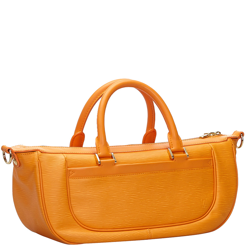 

Louis Vuitton Mandarin Epi Leather Dhanura GM Bag, Orange