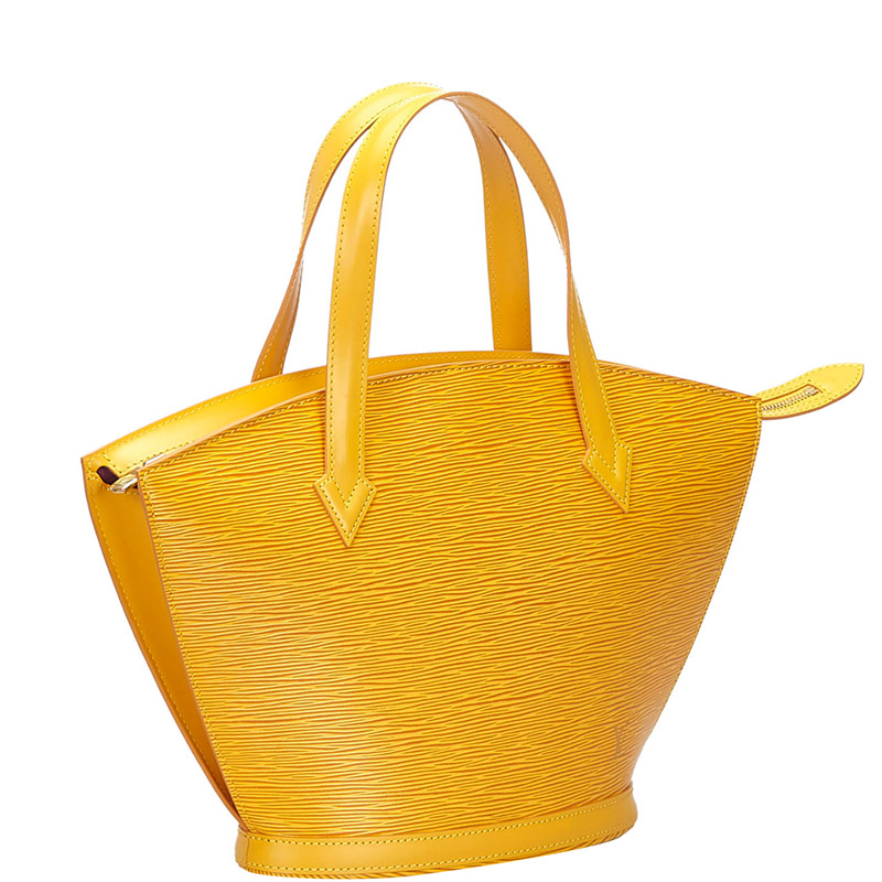 

Louis Vuitton Yellow Epi Leather Saint Jacques Short Strap PM Everyday Bag