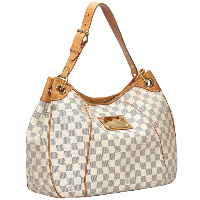 

Louis Vuitton Damier Azur Canvas Galliera PM Bag, Blue