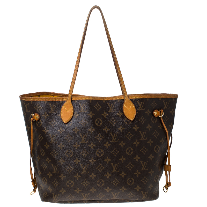 Louis Vuitton Monogram Canvas Neverfull MM Bag