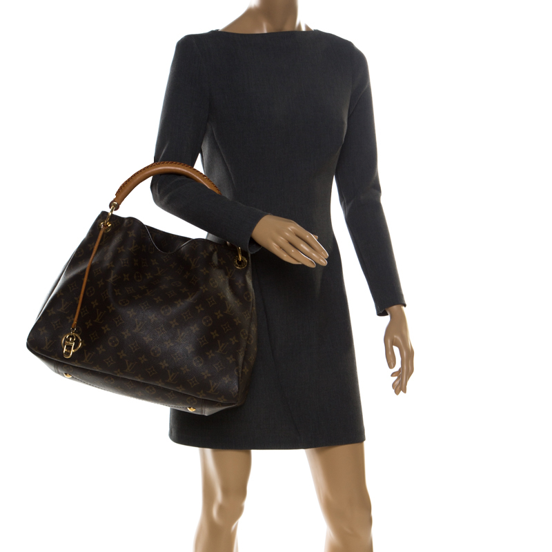 

Louis Vuitton Monogram Canvas Artsy MM Bag, Brown