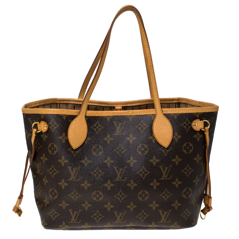 Louis Vuitton Monogram Canvas Neverfull PM Bag
