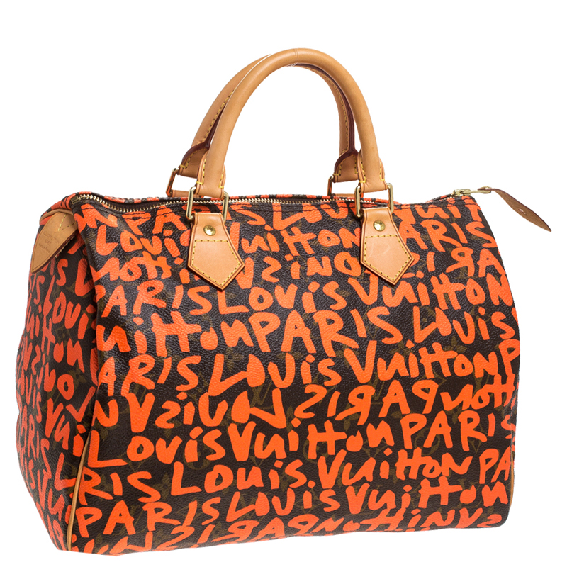 Louis Vuitton Stephen Sprouse Orange Graffiti Monogram Speedy 30