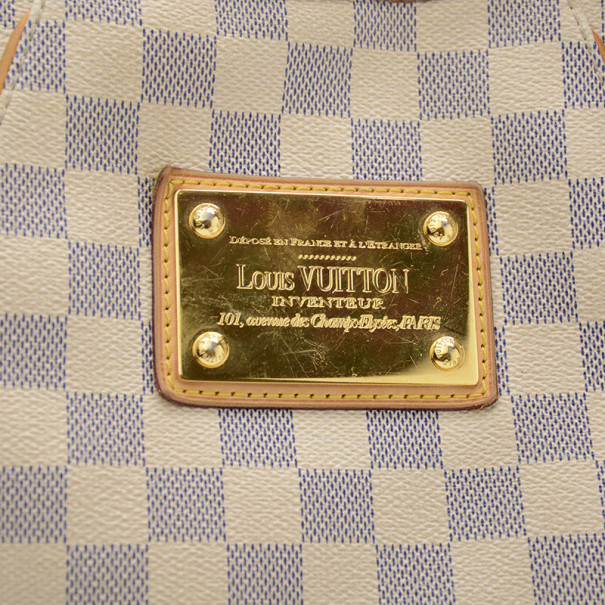 Louis Vuitton Damier Azur Galliera PM - White Hobos, Handbags - LOU759968