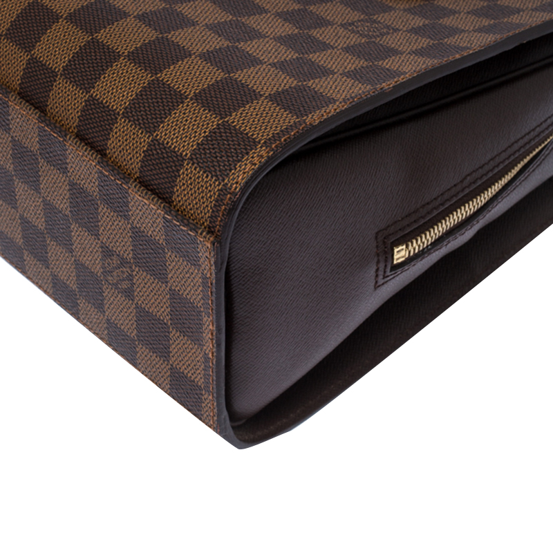Triana cloth satchel Louis Vuitton Brown in Cloth - 37689072