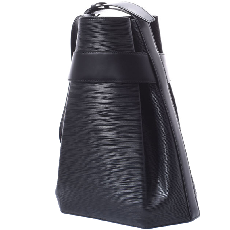 

Louis Vuitton Noir Epi Leather Sac d'Epaule Bag, Black