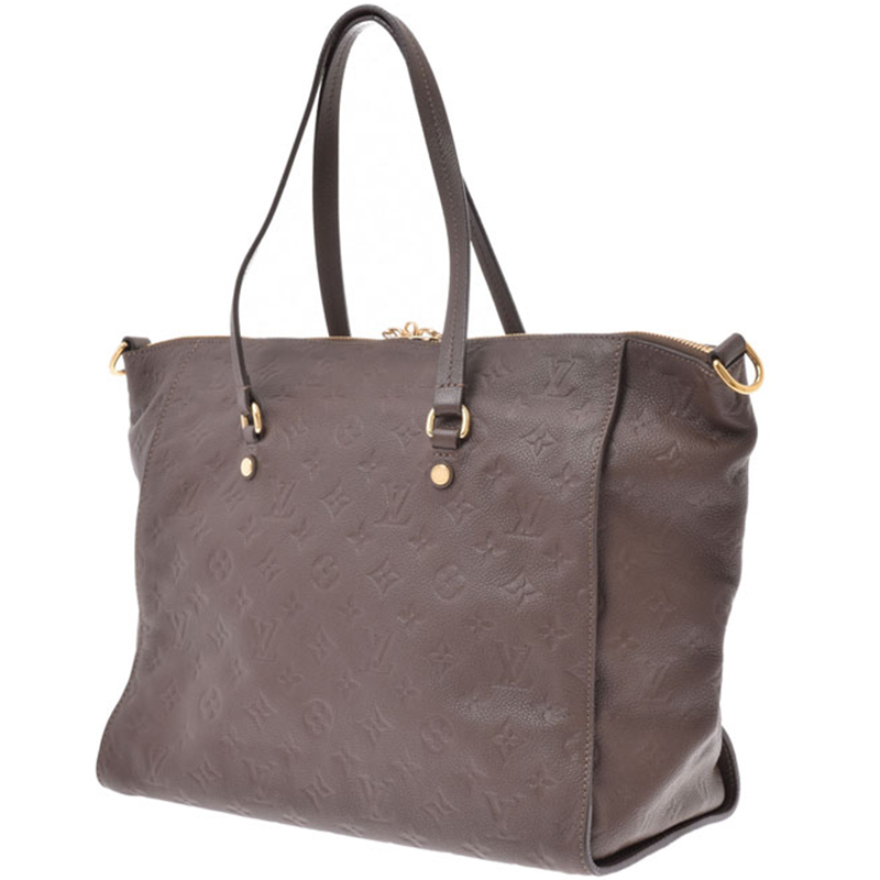 

Louis Vuitton Ombre Monogram Empreinte Leather Lumineuse PM Bag, Brown