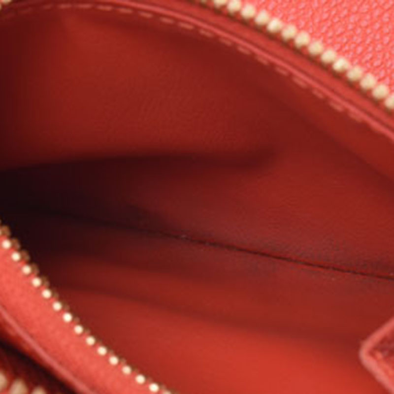 

Louis Vuitton Orian Monogram Leather Coin Case, Orange
