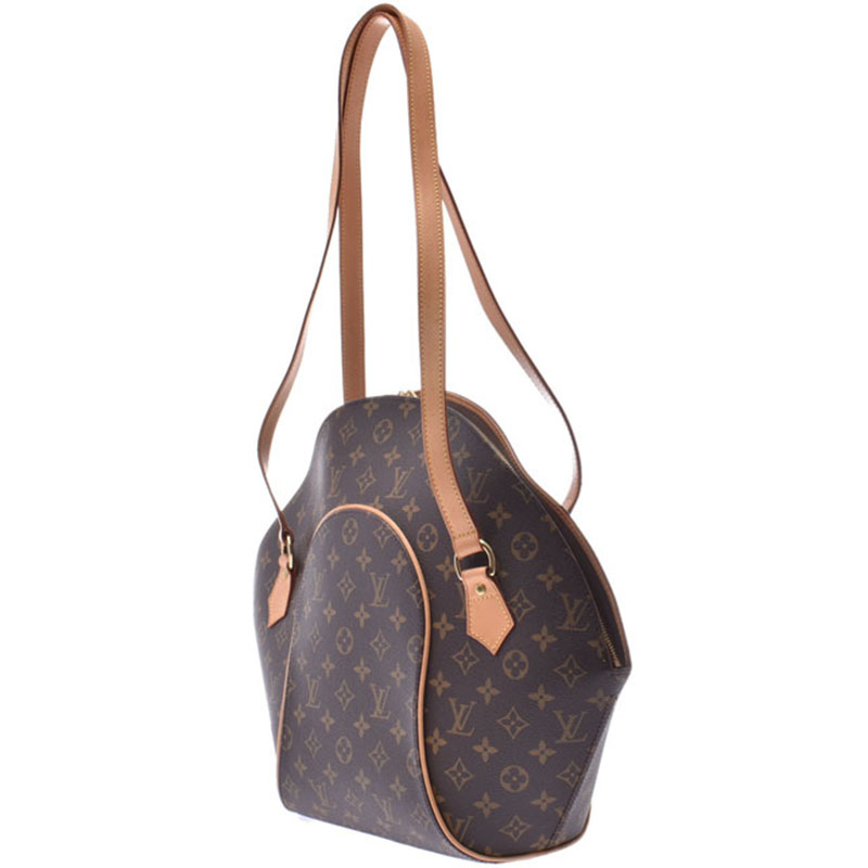 

Louis Vuitton Monogram Coated Canvas and Leather Ellipse PM Bag, Brown