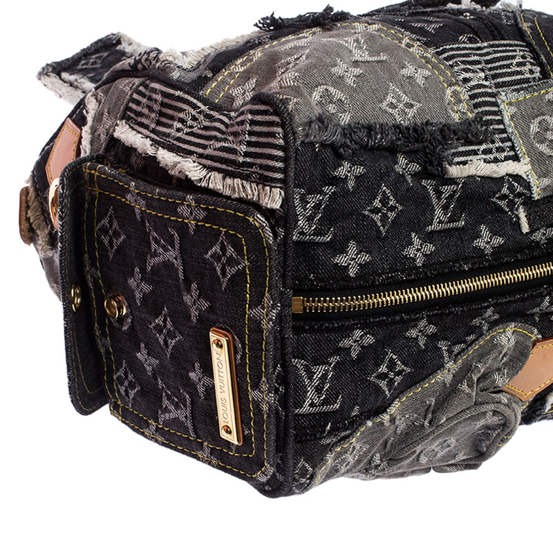 Louis Vuitton Denim Patchwork Crossbody Bag – Curated by Charbel