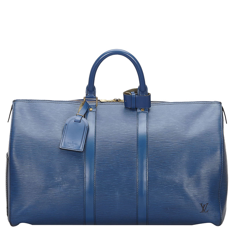 Louis Vuitton Man Bag Blue Strapless