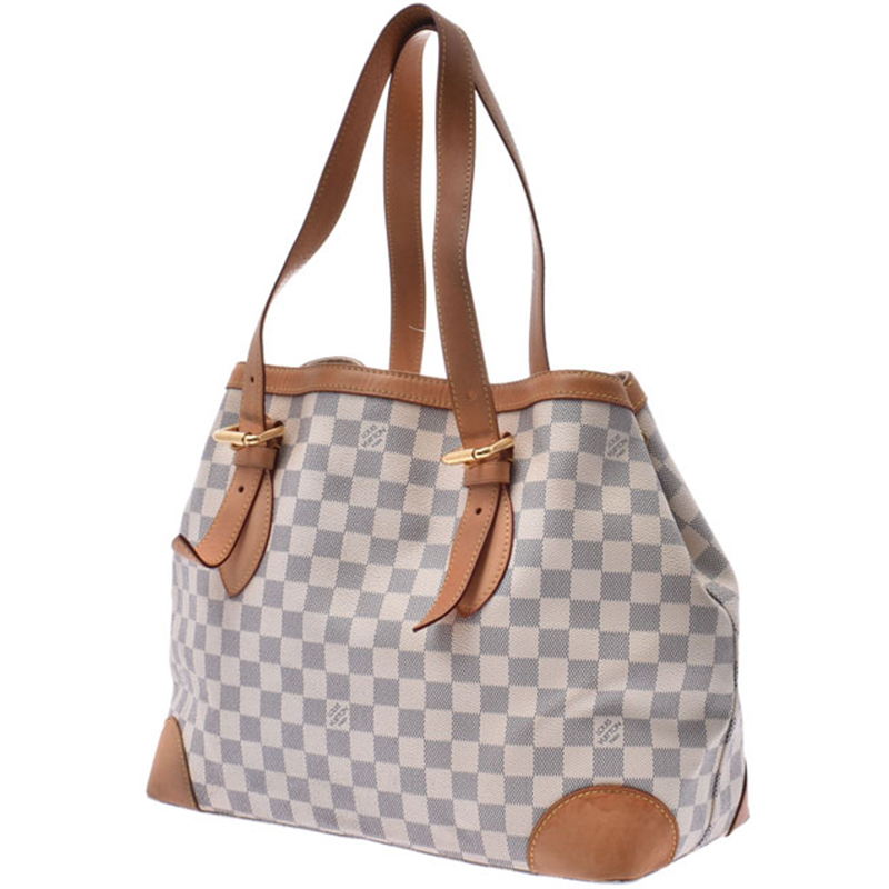 

Louis Vuitton Damier Azur Canvas Hampstead MM Bag, Blue
