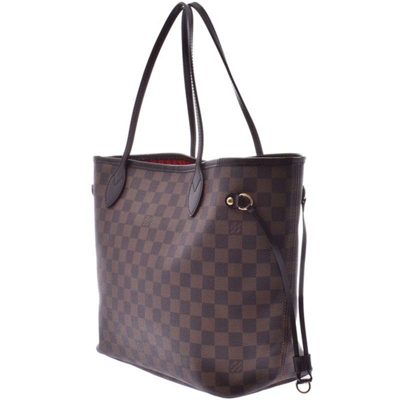 

Louis Vuitton Damier Ebene Canvas Neverfull MM Bag, Brown