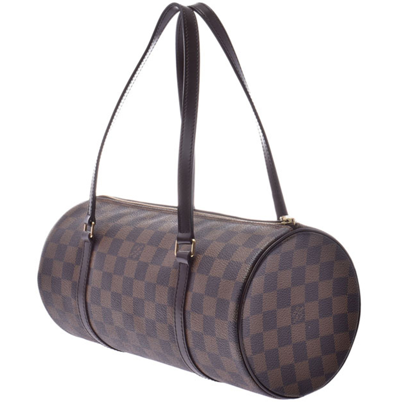 

Louis Vuitton Damier Ebene Canvas Papillon 30 Bag, Brown