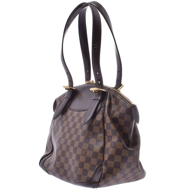 

Louis Vuitton Damier Ebene Canvas Verona MM Bag, Brown