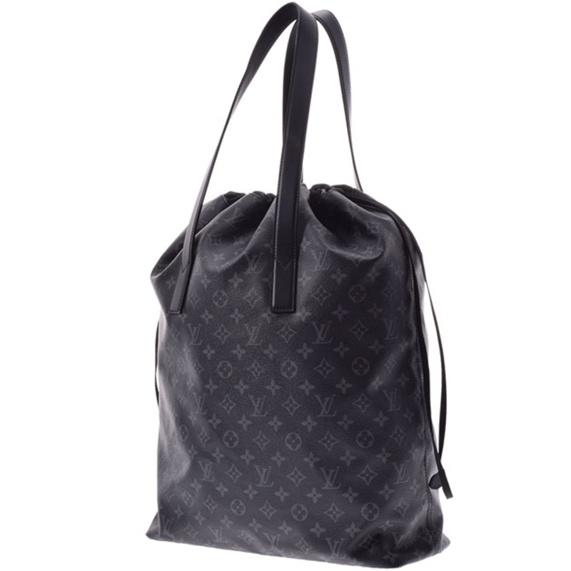

Louis Vuitton Monogram Eclipse Canvas Cabas Light Bag, Black