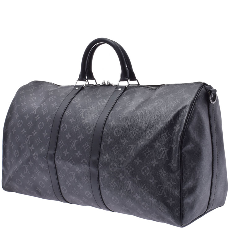 

Louis Vuitton Eclipse Monogram Canvas Bandouliere 55 Bag, Black