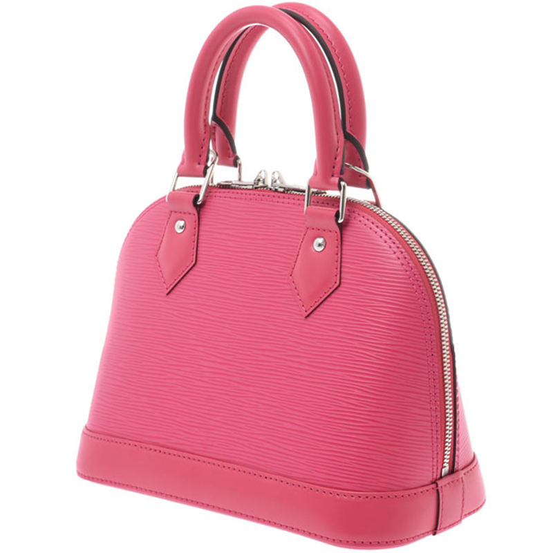 

Louis Vuitton Pink Epi Leather Alma BB Bag