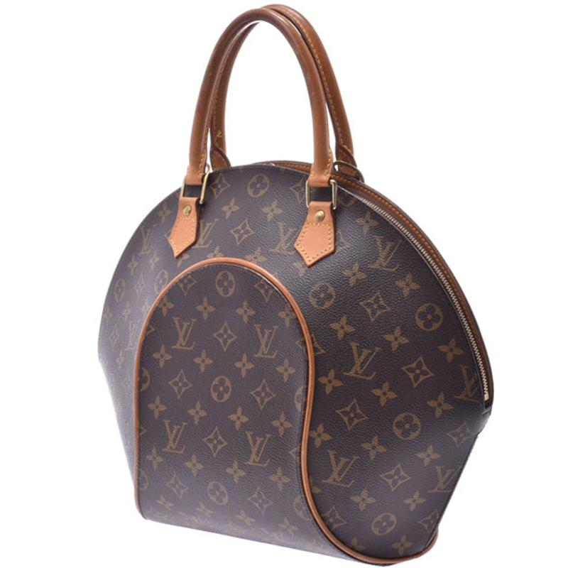 

Louis Vuitton Monogram Canvas Ellipse MM Bag, Brown