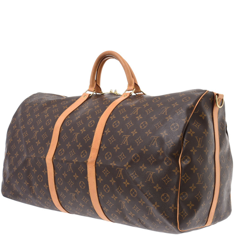 

Louis Vuitton Monogram Canvas Keepall 60 Bag, Brown