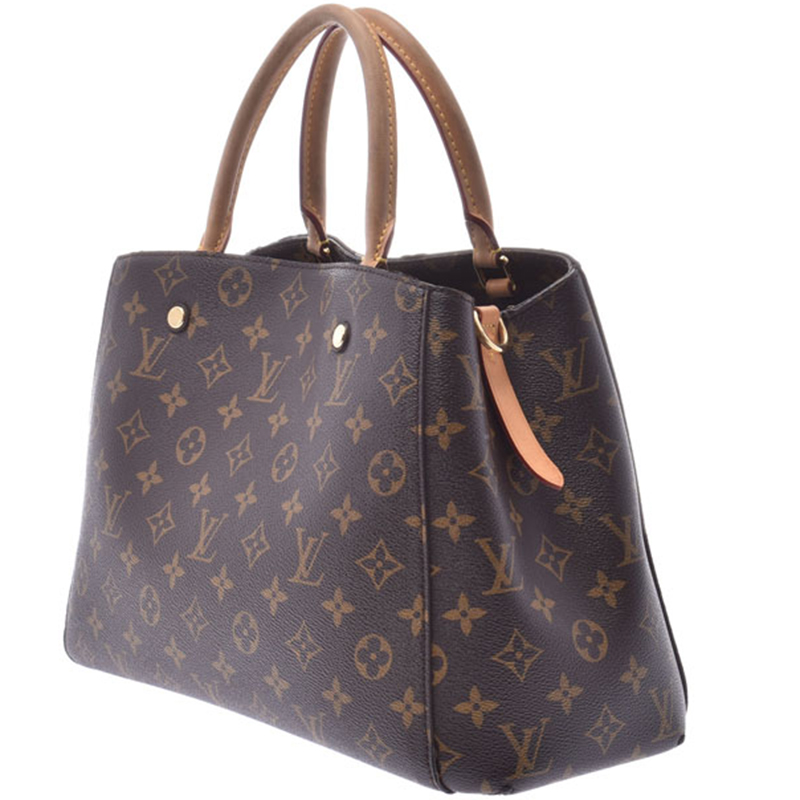

Louis Vuitton Monogram Canvas Montaigne MM Bag, Brown