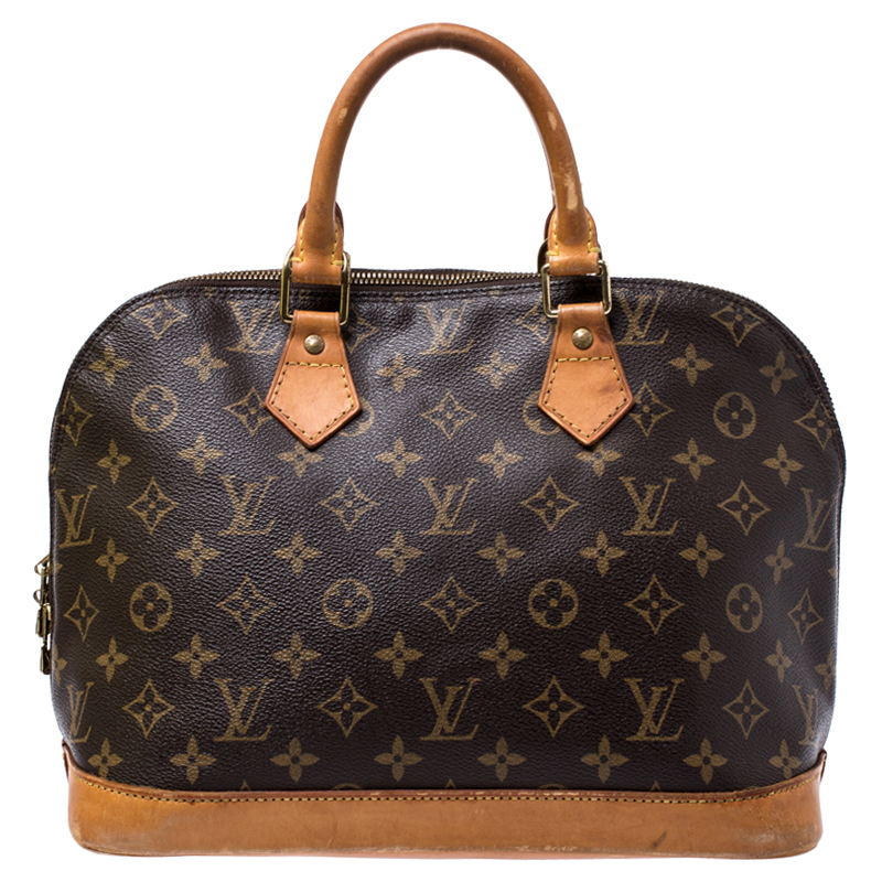 Pre Owned Louis Vuitton Monogram Canvas Alma PM Bag