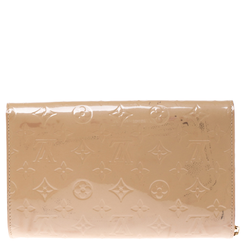Wapity clutch bag Louis Vuitton Beige in Plastic - 35622061