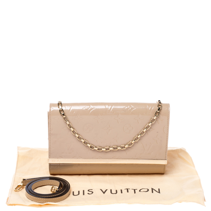 Louis Vuitton Monogram Vernis Ana Chain Pochette – The Closet