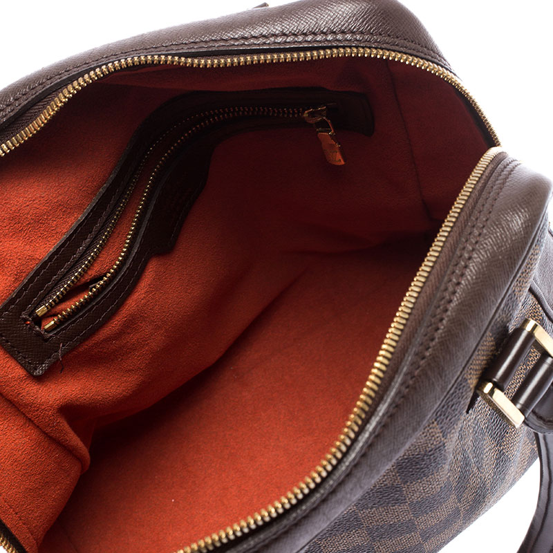 Louis Vuitton Damier Ebene Triana - Brown Handle Bags, Handbags - LOU750538