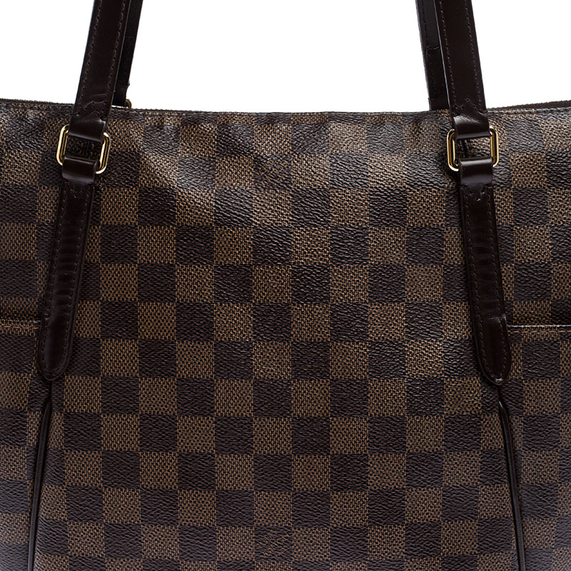 Louis Vuitton Damier Ebene Totally MM - Brown Totes, Handbags - LOU769445