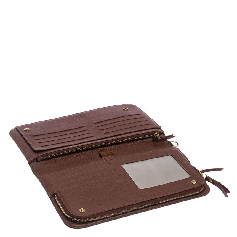 

Louis Vuitton Monogram Canvas Insolite Wallet, Brown