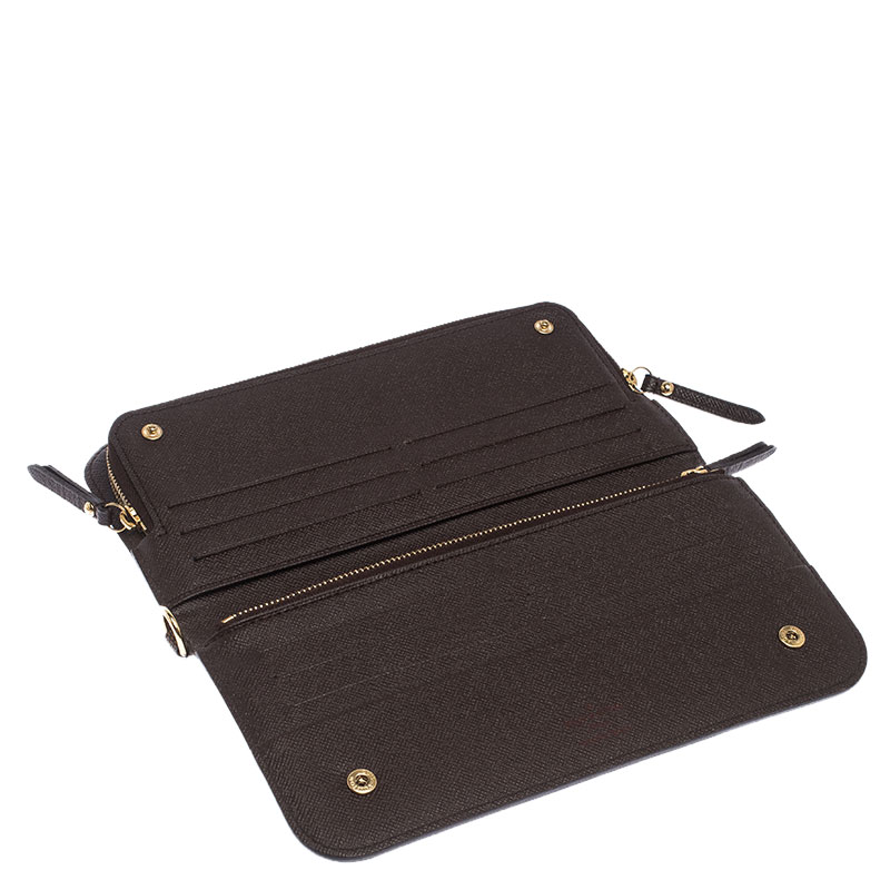 

Louis Vuitton Damier Ebene Insolite Organiser Wallet, Brown