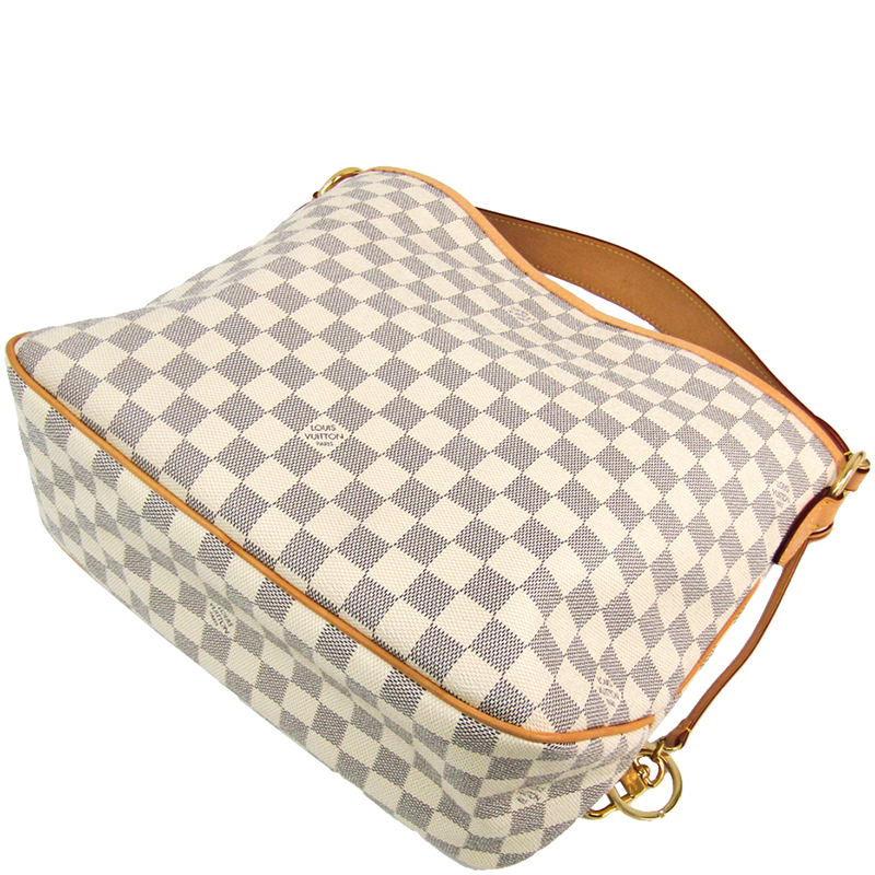

Louis Vuitton Damier Azur Canvas Delightful PM Bag, Beige