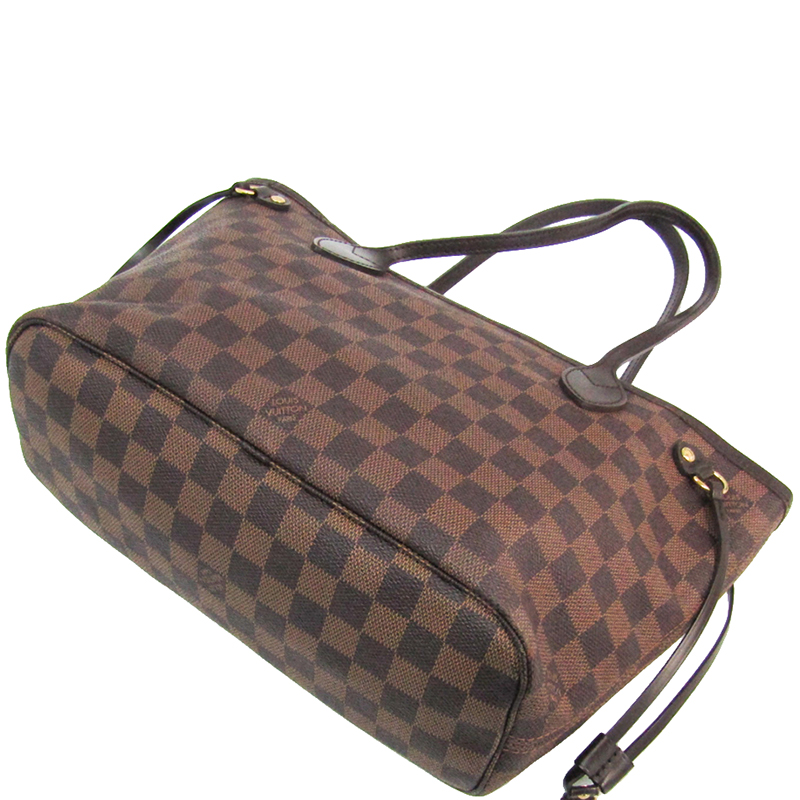 

Louis Vuitton Damier Ebene Canvas Neverfull PM Bag, Brown