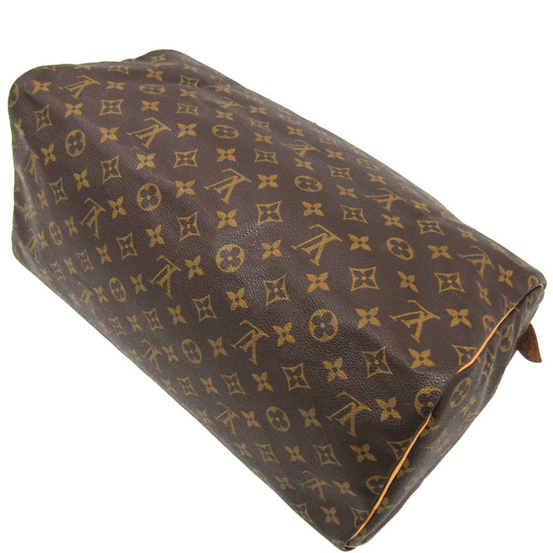

Louis Vuitton Monogram Canvas Speedy 30, Brown