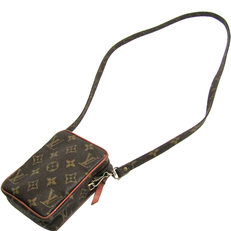 

Louis Vuitton Monogram Canvas Mini Posh Shoulder Bag, Brown