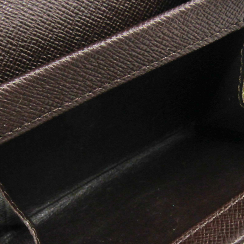 

Louis Vuitton Damier Ebene Canvas Coin Purse, Brown