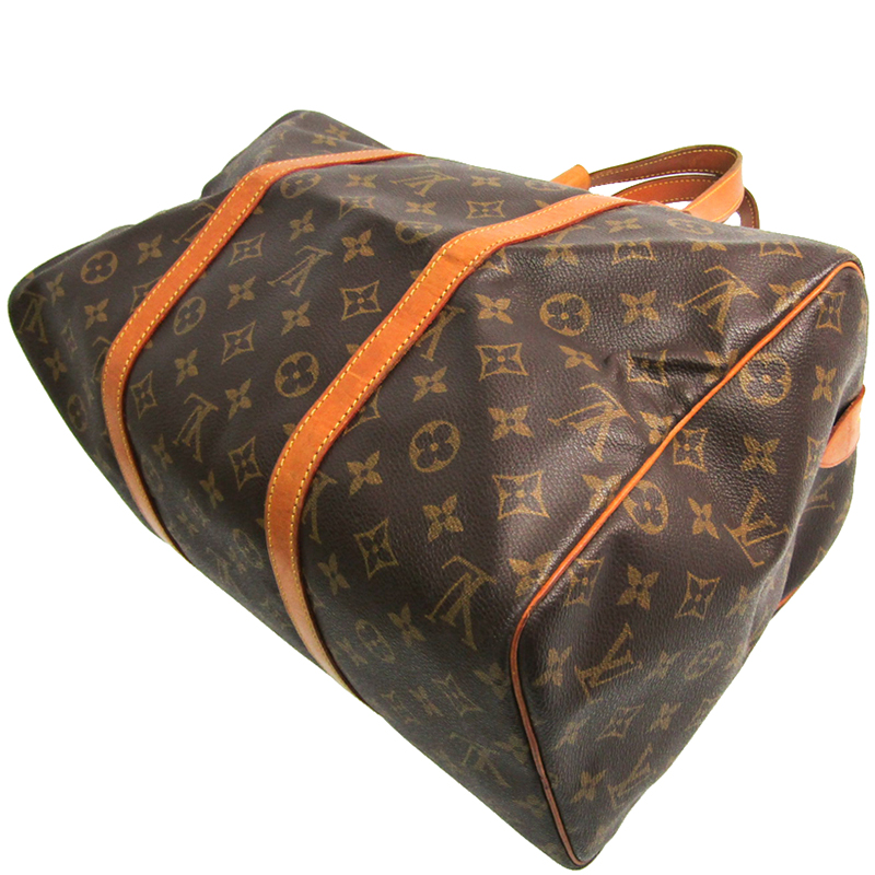 

Louis Vuitton Monogram Canvas Sac Souple 35 Bag, Brown