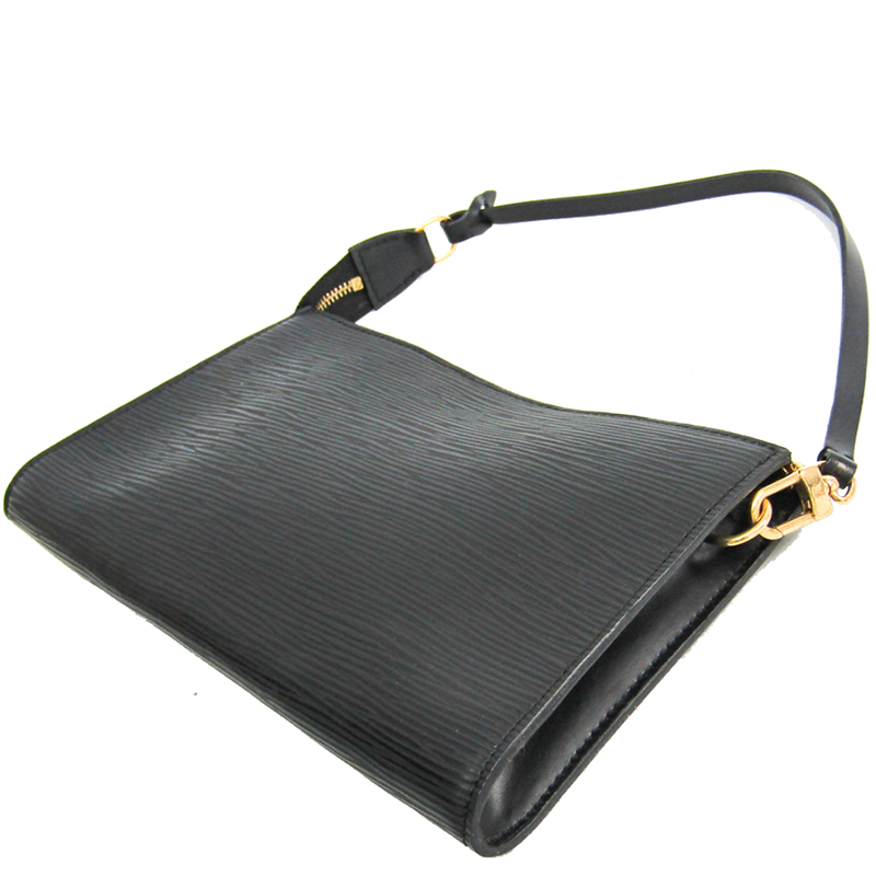 

Louis Vuitton Noir Epi Leather Pochette Accessoires 24, Black