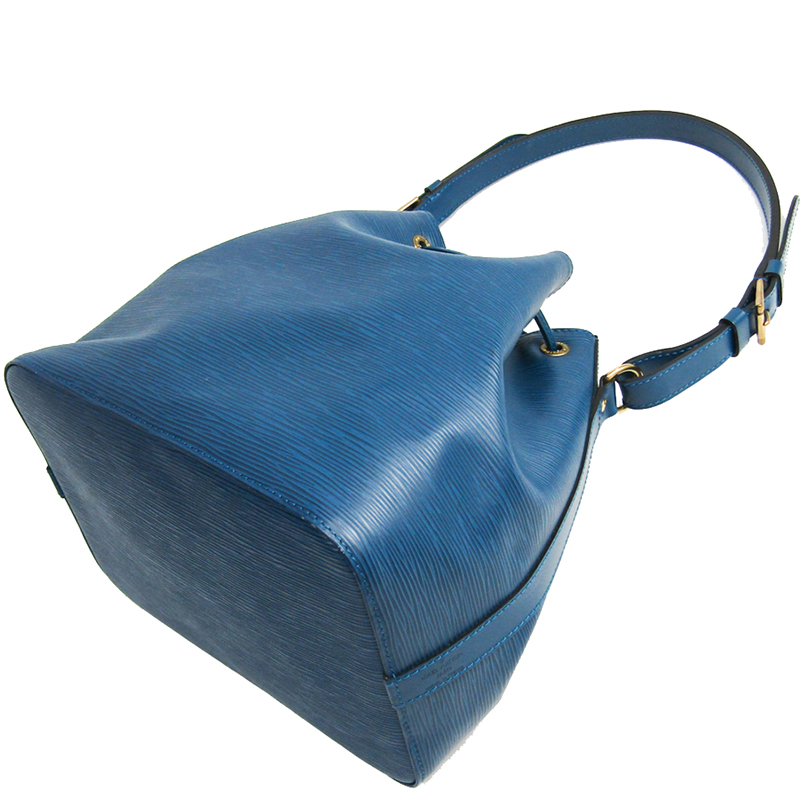 

Louis Vuitton Toledo Blue Epi Leather Petit Noe Bag