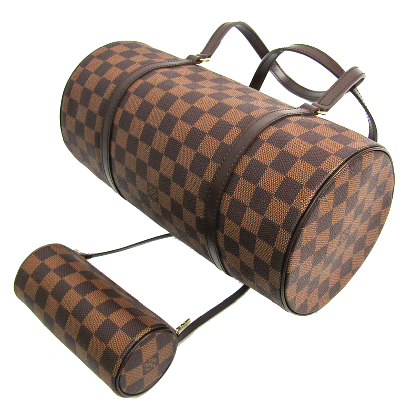 

Louis Vuitton Damier Ebene Canvas Papillon 30 Bag, Brown