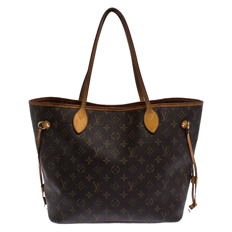Louis Vuitton Monogram Canvas Neverfull MM Bag