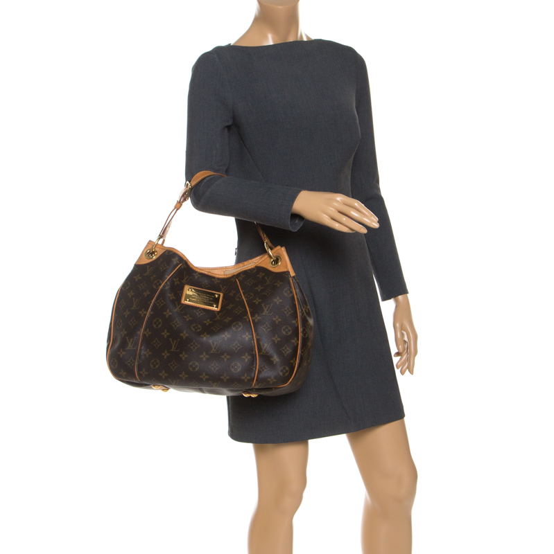 

Louis Vuitton Monogram Canvas Galliera PM Bag, Brown