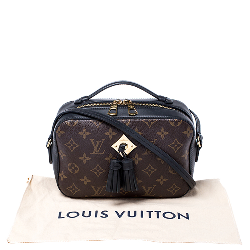 Saintonge cloth crossbody bag Louis Vuitton Brown in Cloth - 31584314