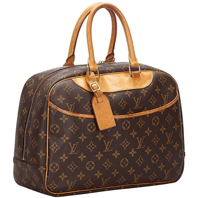 

Louis Vuitton Monogram Canvas Deauville Bag, Brown