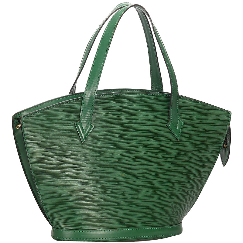 

Louis Vuitton Green Epi Saint Jacques Short Strap PM Everyday Bag