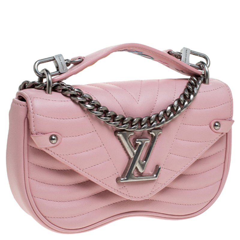 Louis Vuitton LV New Wave PM pink leather ref.881096 - Joli Closet